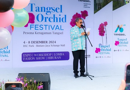 Gambar News @ Tangsel Orchid Festival 2024, Bunga Anggrek Sebagai Ikon Tangerang Selatan